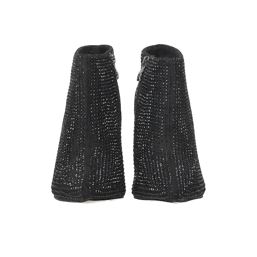 Tata Italia Stivaletti Con Strass. Tacco Alto 10cm