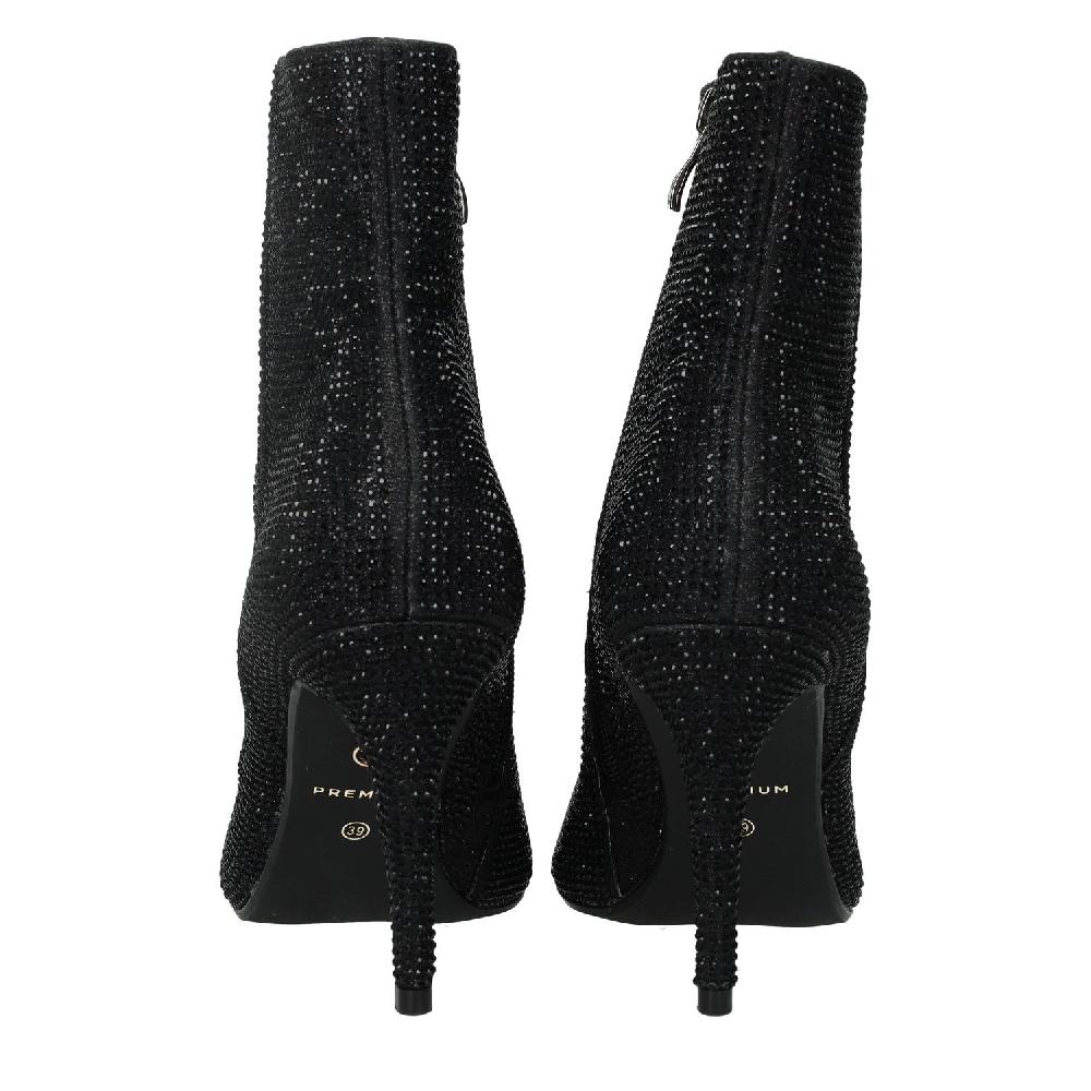 Tata Italia Stivaletti Con Strass. Tacco Alto 9 Cm