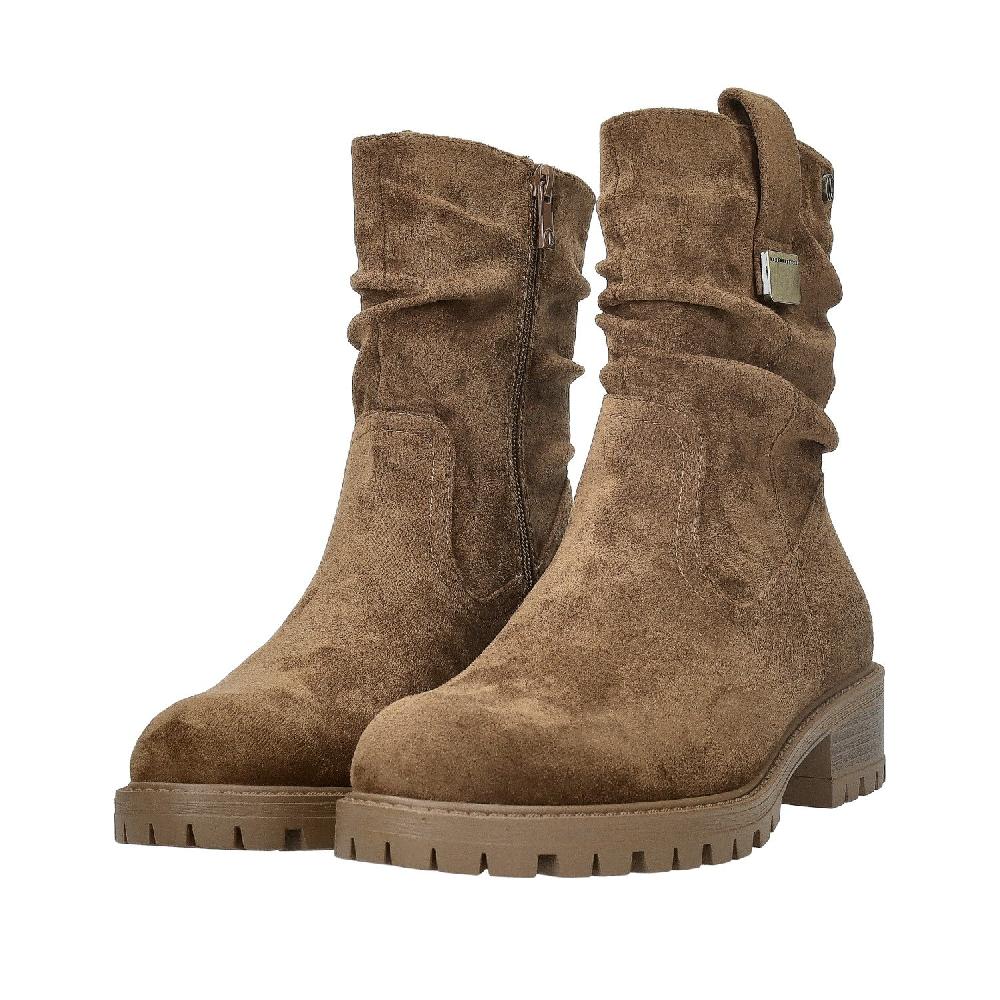 Tata Italia Stivaletti Scamosciati.Tacco Alto 4cm