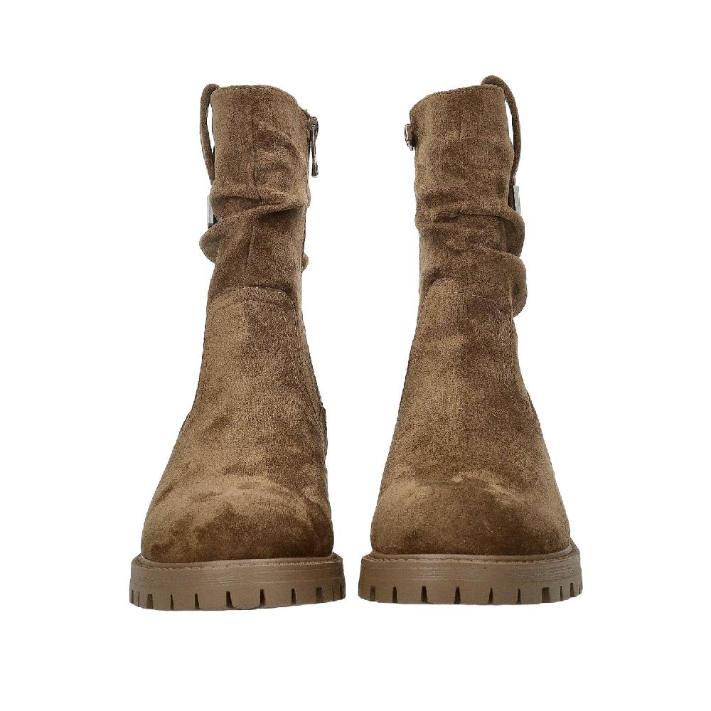 Tata Italia Stivaletti Scamosciati.Tacco Alto 4cm