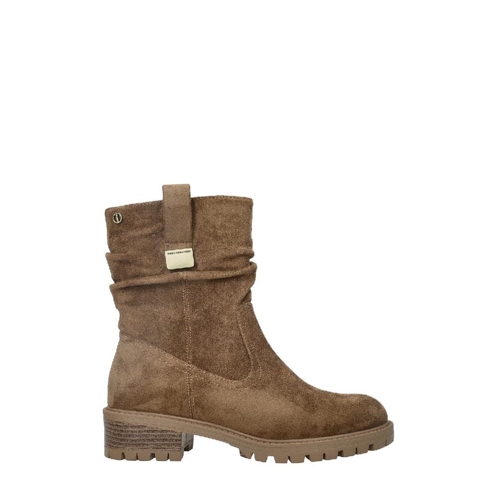 Tata Italia Stivaletti scamosciati.Tacco alto 4cm