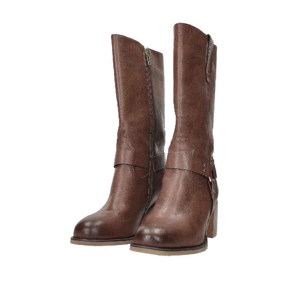 Tata Italia Stivali Biker Boots.Tacco Alto:6cm