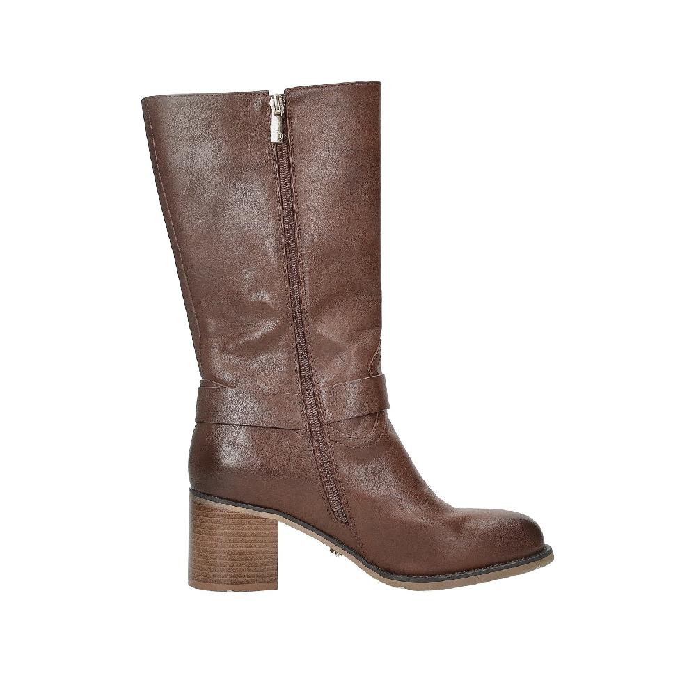 Tata Italia Stivali Biker Boots.Tacco Alto:6cm