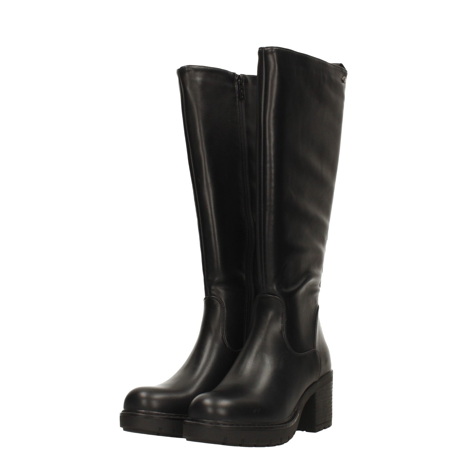 Tata Italia Stivali Con Punta Tonda. Tacco Alto 7cm