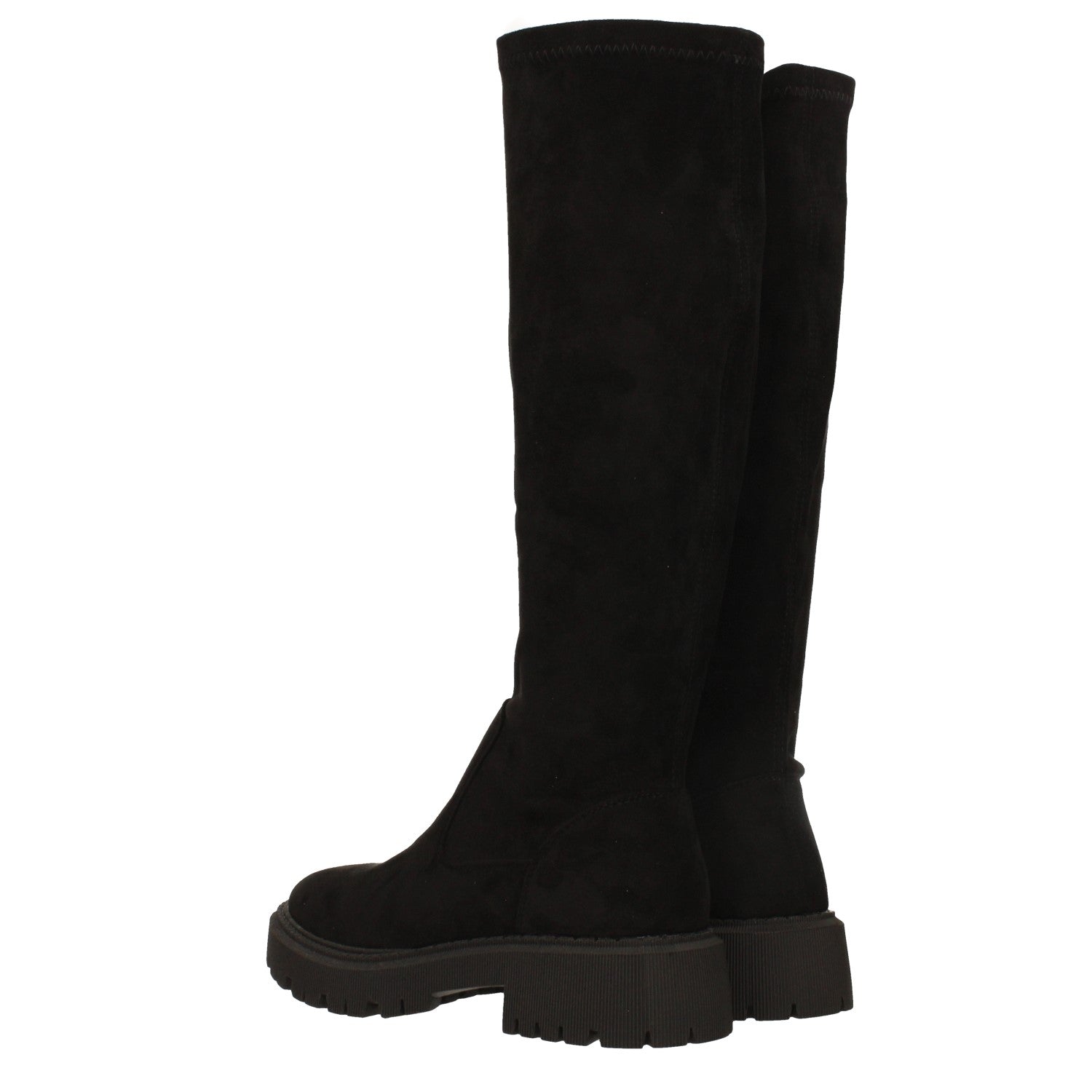 Tata Italia Stivali Scamosciati. Tacco Alto 4cm