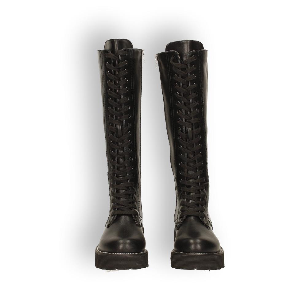 Tata Italia Stivali Stringati. Tacco Alto 4cm