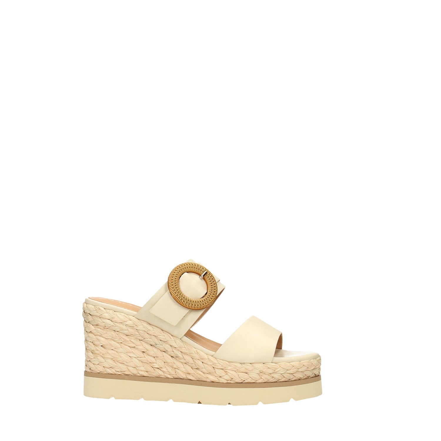 Tata Italia Zeppe con doppia fascia. Tacco alto 9cm