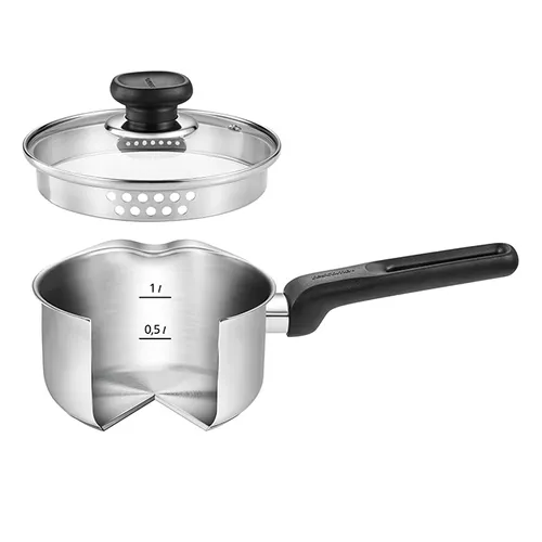 Tescoma CASSERUOLA 1 MANICO CON DOPPIO BECCUCCIO E COPERCHIO