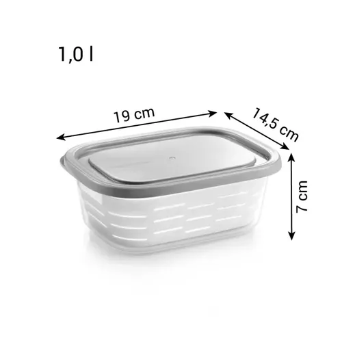Tescoma CONTENITORE FREEZER CON CESTINO ANTIGHIACCIO