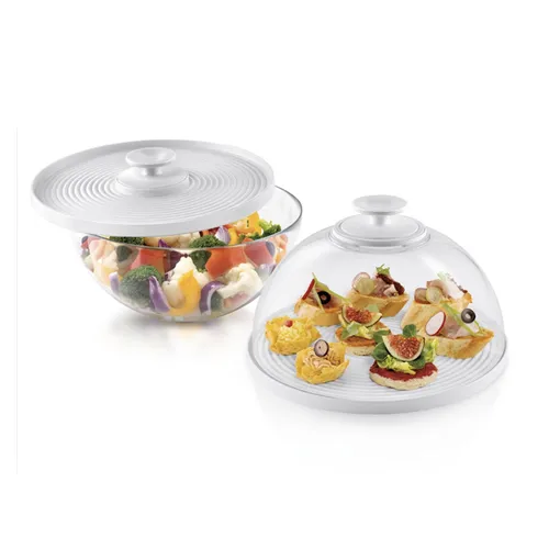 Tescoma COPRIVIVANDE IN VETRO/CIOTOLA CON COPERCHIO