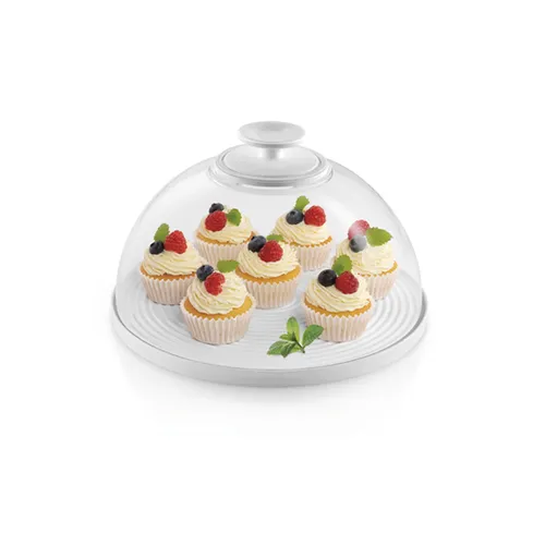 Tescoma COPRIVIVANDE IN VETRO/CIOTOLA CON COPERCHIO