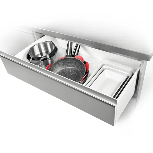 Tescoma RIVESTIMENTO ANTISCIVOLO PER CASSETTI 150x50 Cm GRIGIO