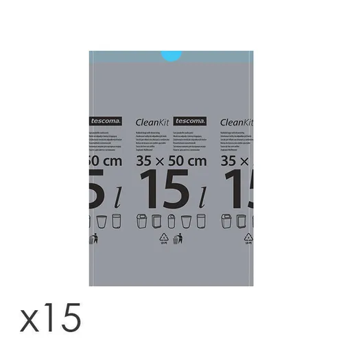 Tescoma SACCHI PER RIFIUTI CON CHIUSURA A CORDONCINO 15 L