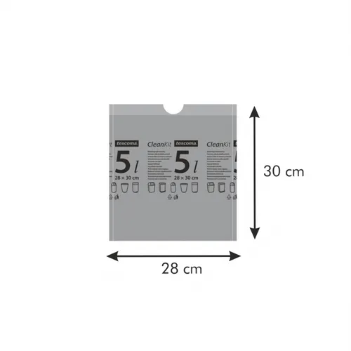 Tescoma SACCHI PER RIFIUTI CON CHIUSURA A CORDONCINO 5 L