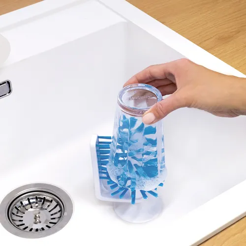 Tescoma SPAZZOLA PER PULIRE I BICCHIERI CON VENTOSA