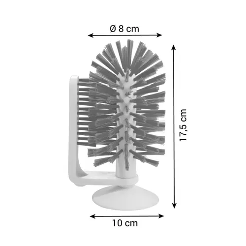 Tescoma SPAZZOLA PER PULIRE I BICCHIERI CON VENTOSA