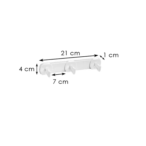 Tescoma BARRA 3 GANCI