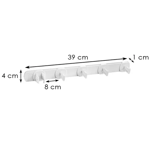 Tescoma BARRA 4 GANCI E PORTASCOPE