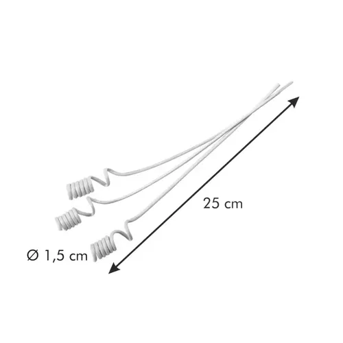 Tescoma BASTONCINI DECORATIVI IN RATTAN SPIRALI