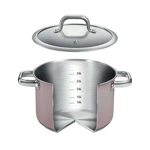 Tescoma BATTERIA DI PENTOLE TAUPE