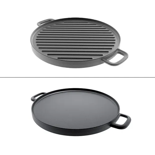 Tescoma BISTECCHIERA LISCIA E RIGATA IN GHISA