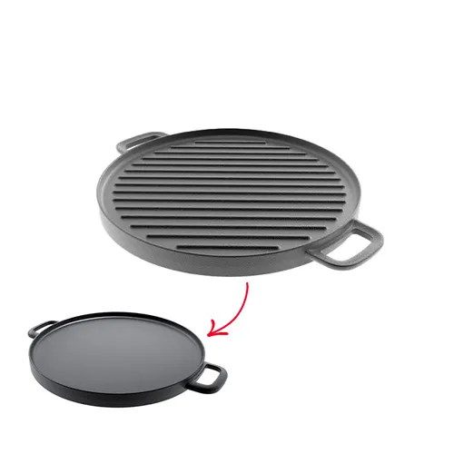 Tescoma BISTECCHIERA LISCIA E RIGATA IN GHISA