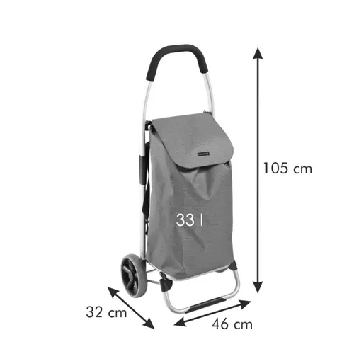 Tescoma CARRELLO PORTASPESA Blu