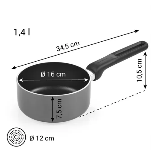 Tescoma CASSERUOLA 1 MANICO