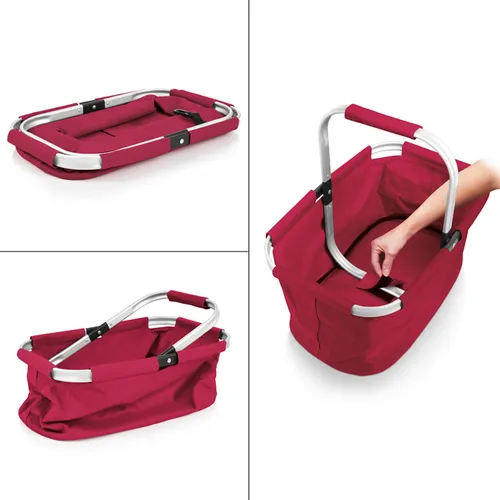 Tescoma CESTINO SHOPPING PIEGHEVOLE ROSSO