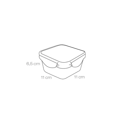 Tescoma CONTENITORE QUADRATO