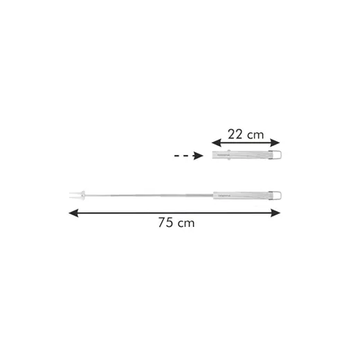 Tescoma FORCHETTA TELESCOPICA BARBECUE