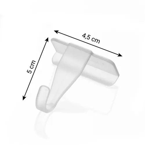 Tescoma GANCI PER ANTE TRASPARENTI