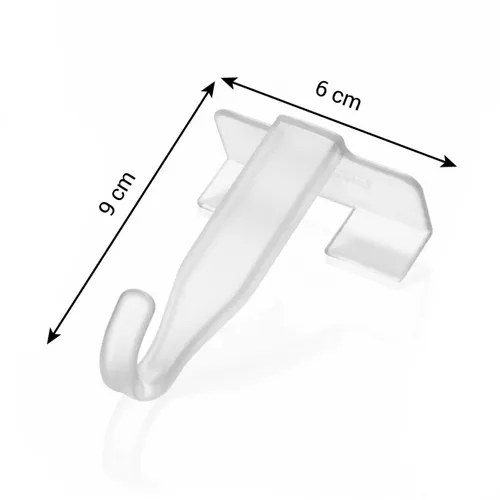Tescoma GANCI PER PORTE TRASPARENTI