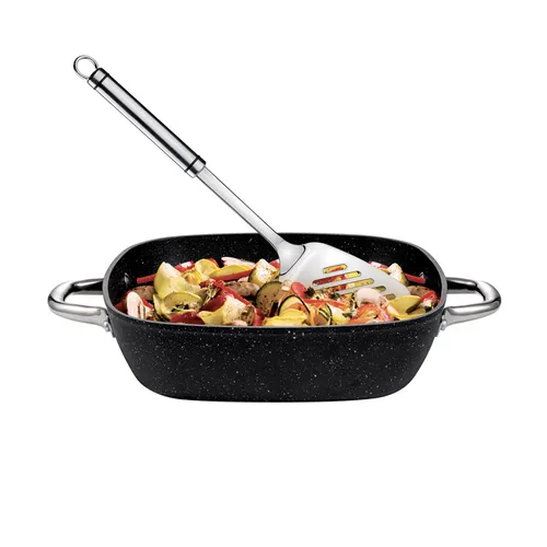 Tescoma PADELLA FONDA QUADRATA CON COPERCHIO