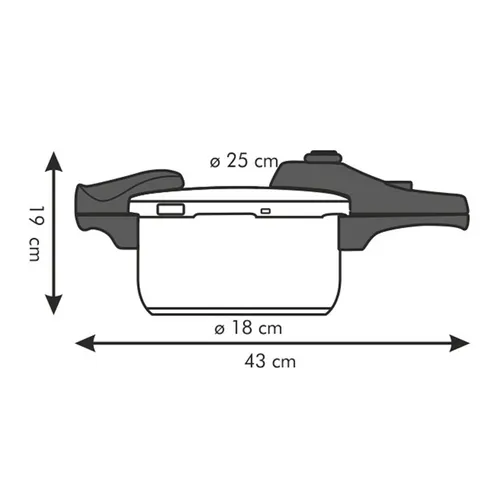 Tescoma PENTOLA A PRESSIONE