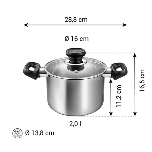 Tescoma PENTOLA CON COPERCHIO