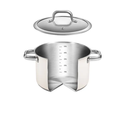 Tescoma PENTOLA CON COPERCHIO 24 CM