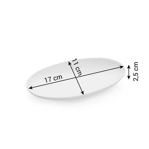 Tescoma PIATTO DA PORTATA STONES BIANCO