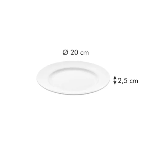 Tescoma PIATTO DESSERT CON BORDO A RILIEVO