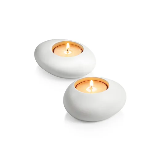 Tescoma PORTA TEALIGHT STONES BIANCO