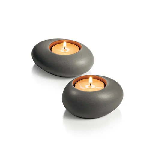 Tescoma PORTA TEALIGHT STONES GRIGIO