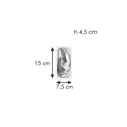 Tescoma PORTA UTENSILI DA CASSETTO 148x74 Mm