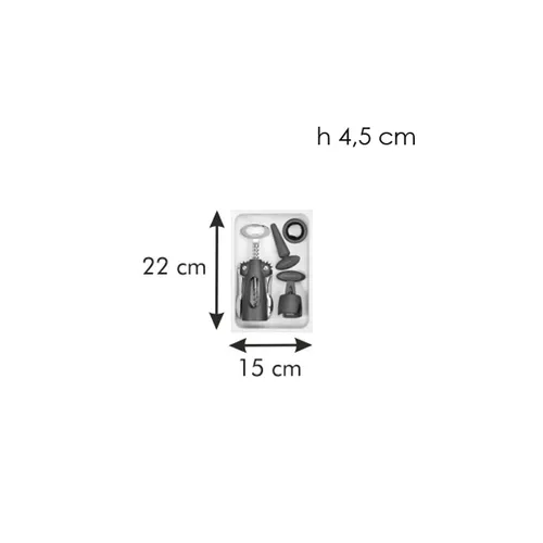 Tescoma PORTA UTENSILI DA CASSETTO 222x148 Mm