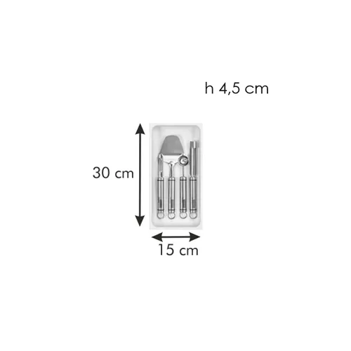 Tescoma PORTA UTENSILI DA CASSETTO 296x148 Mm