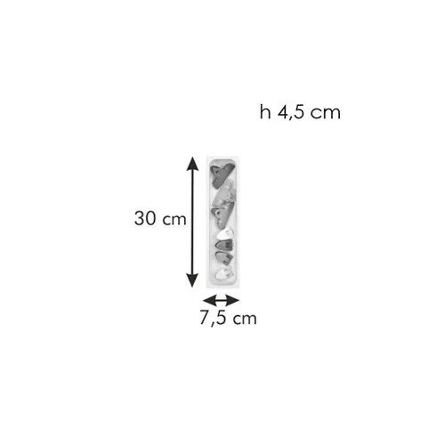 Tescoma PORTA UTENSILI DA CASSETTO 296x74 Mm