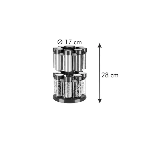 Tescoma PORTASPEZIE CON SUPPORTO GIREVOLE