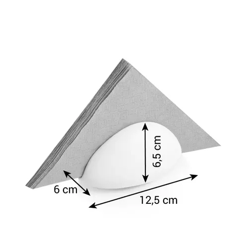 Tescoma PORTATOVAGLIOLI STONES GRIGIO