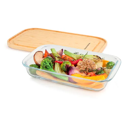 Tescoma ROSTIERA IN VETRO CON COPERCHIO