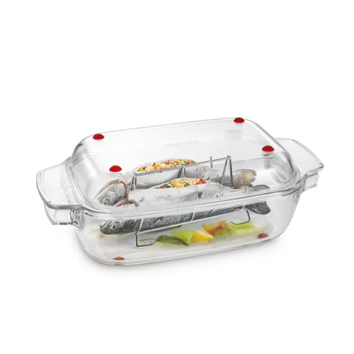 Tescoma ROSTIERA RETTANGOLARE CON COPERCHIO