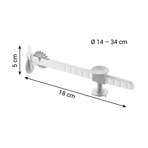 Tescoma ROTELLA TAGLIAPASTA PER FORME TONDE